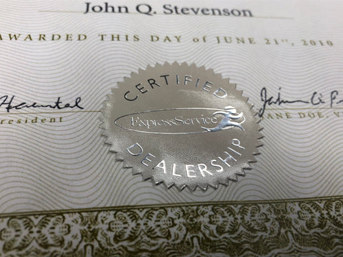 More Anniversary and Certificate Seals